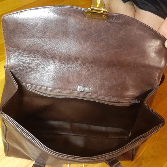 Vintage Bally  Leather Bag Brown  Bally - Picture 9 of 10
